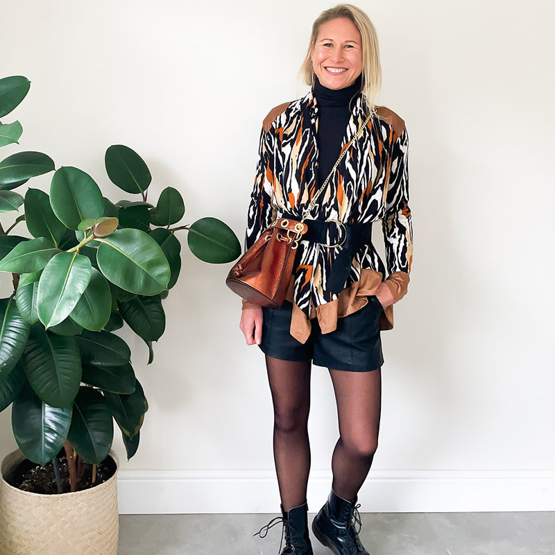 Waterfall Cardigan - Tan