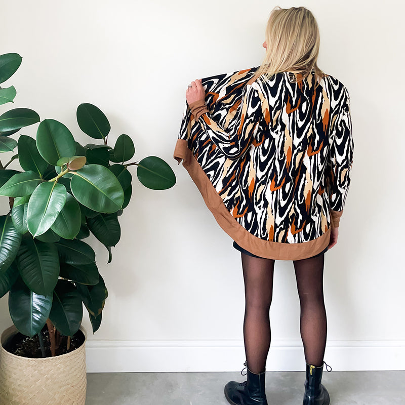 Waterfall Cardigan - Tan