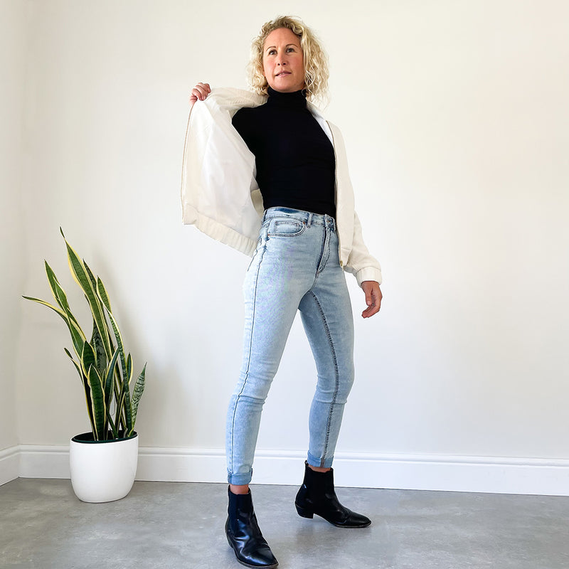 Bomber Jacket - Ivory