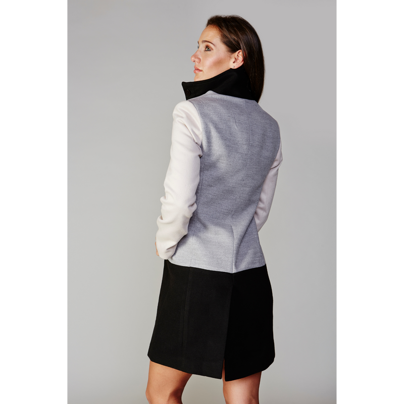 Funnel Neck Coat
