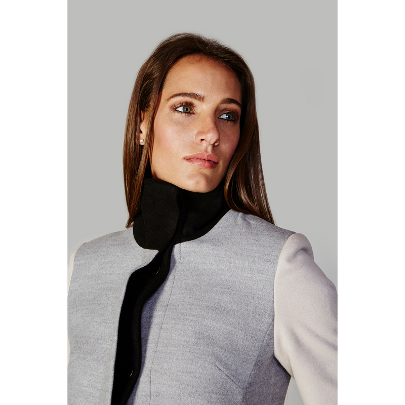 Funnel Neck Coat