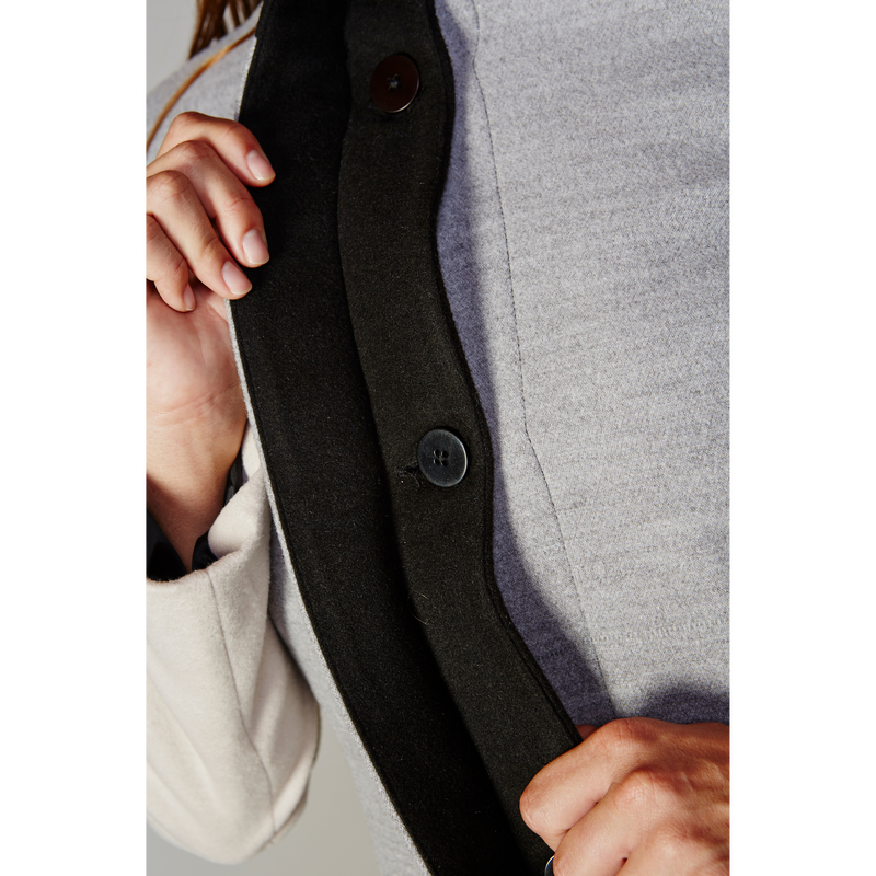 Funnel Neck Coat