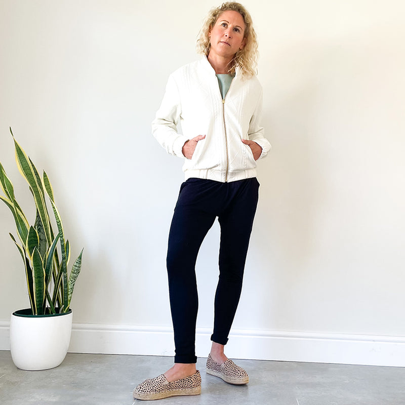 Bomber Jacket - Ivory