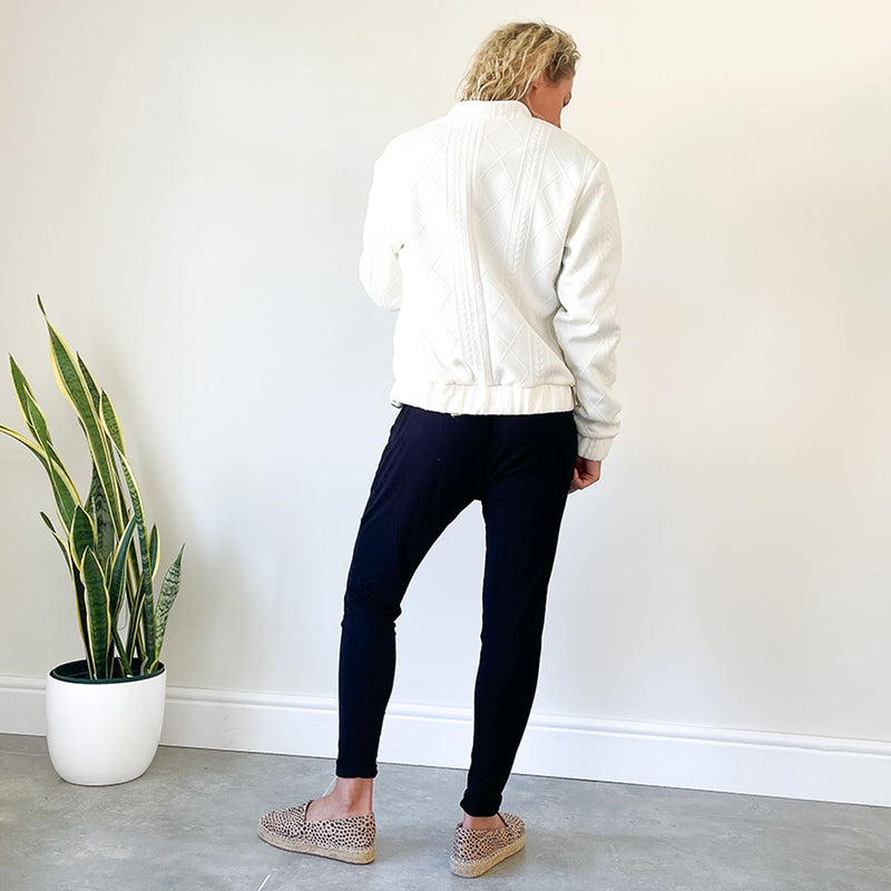 Bomber Jacket - Ivory