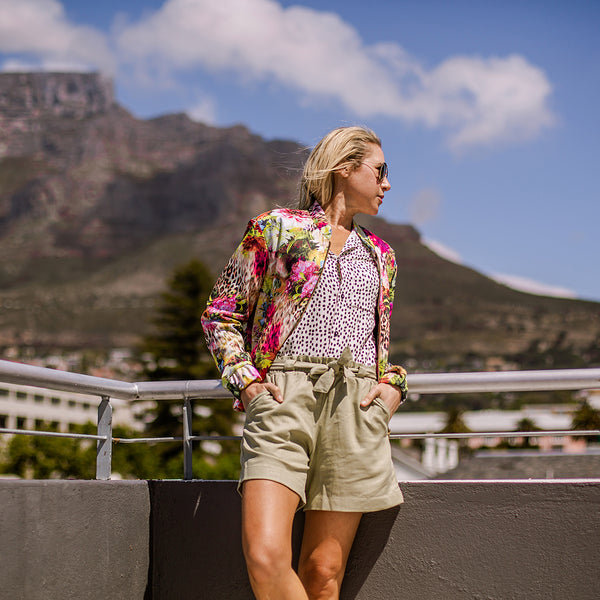 Bomber Jacket - Jungle Print