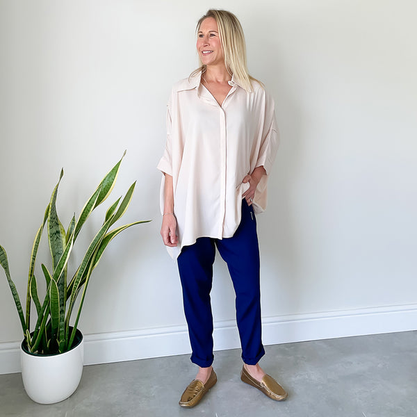 Oversized Shirt - Blush