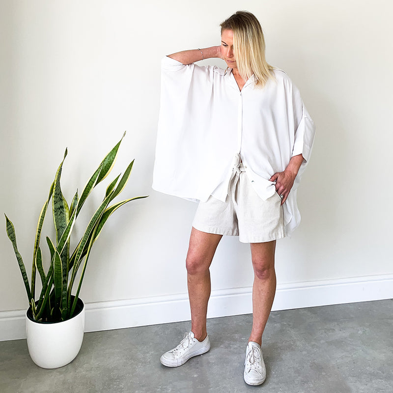 Oversized Shirt - White