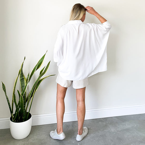 Oversized Shirt - White