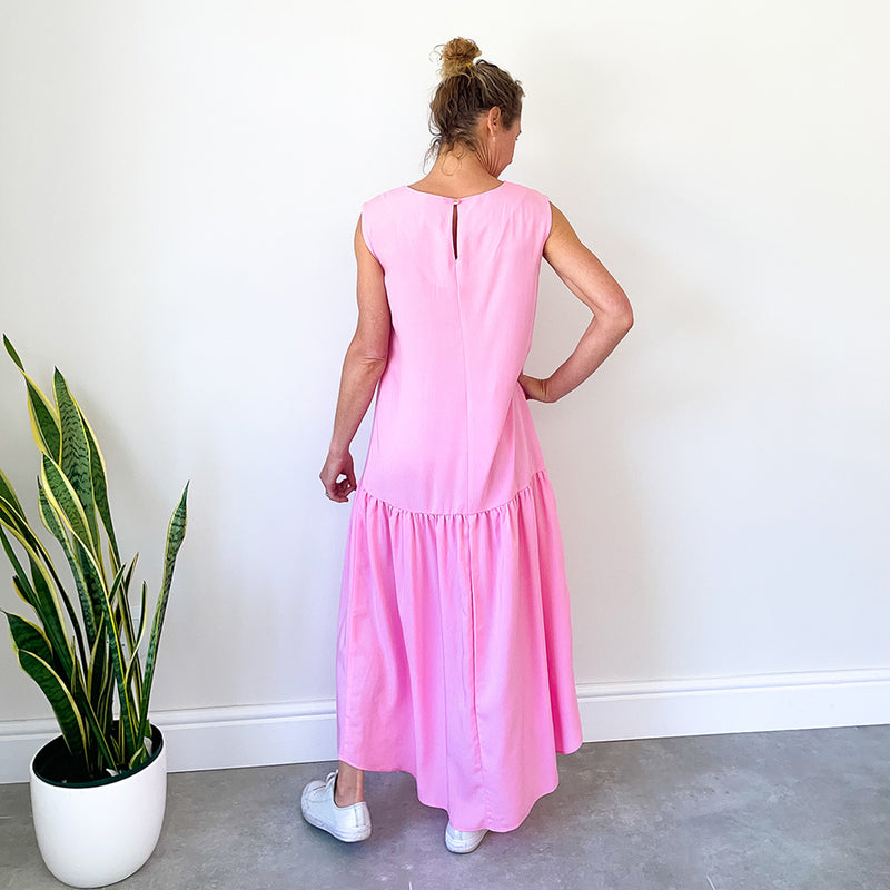 Dress with Full Hem - Pink