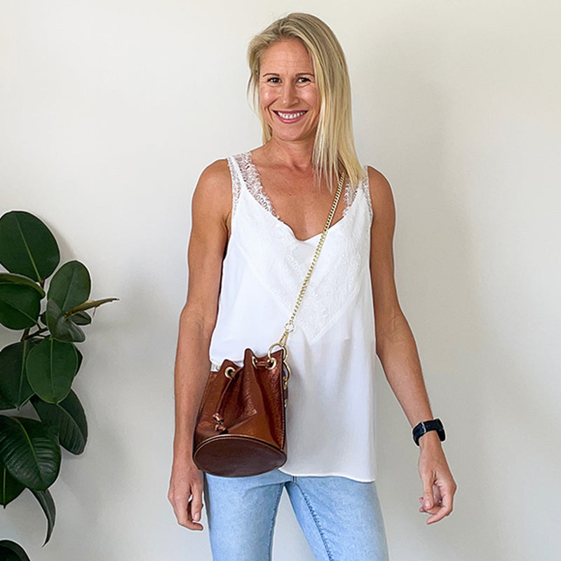 Lace Cami - WHITE