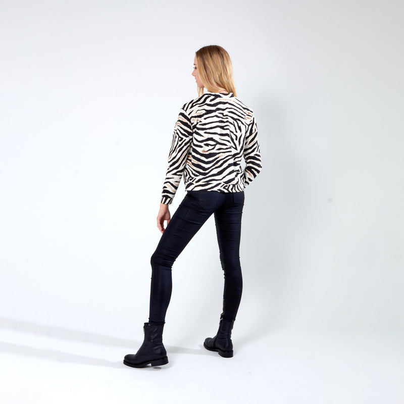 Track Top - Zebra