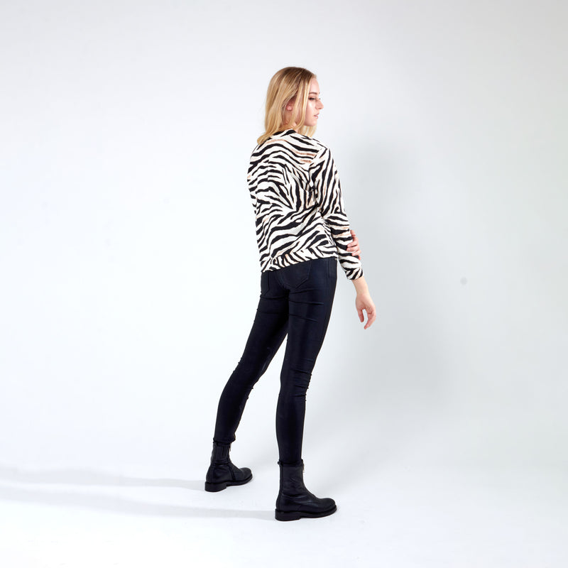 Track Top - Zebra
