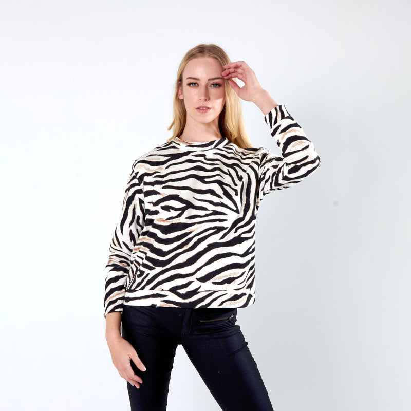 Track Top - Zebra