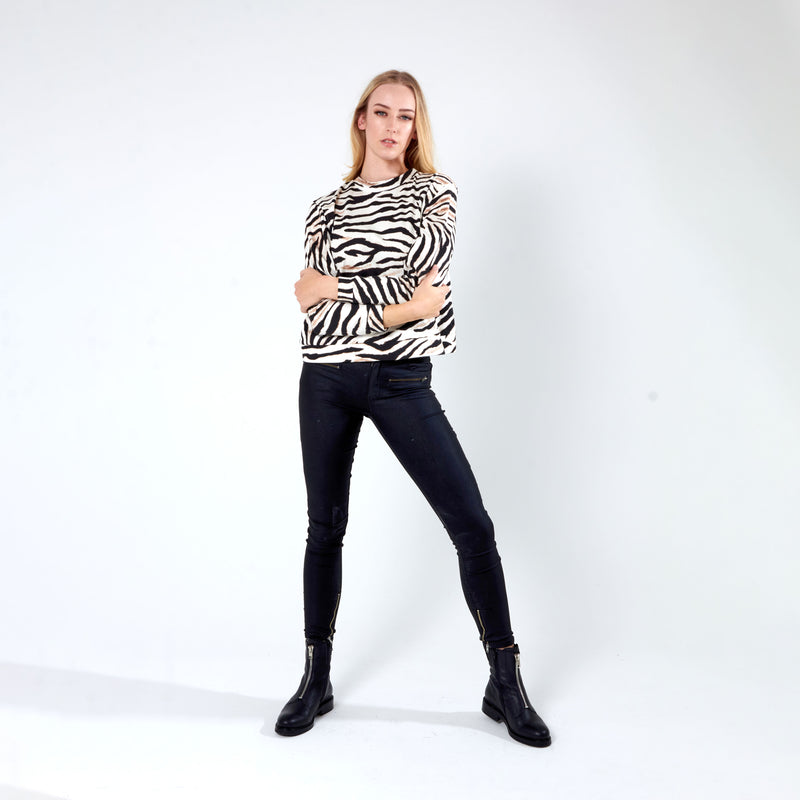 Track Top - Zebra