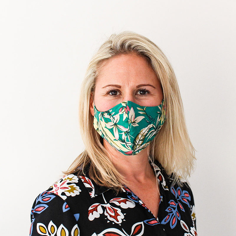 Shaped Mask - Jade