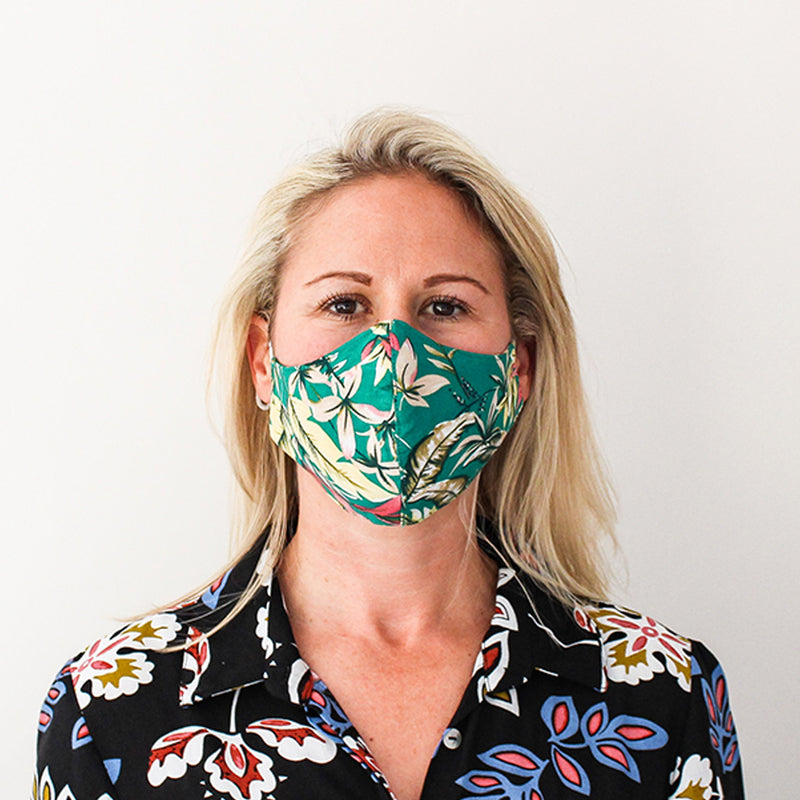 Shaped Mask - Jade